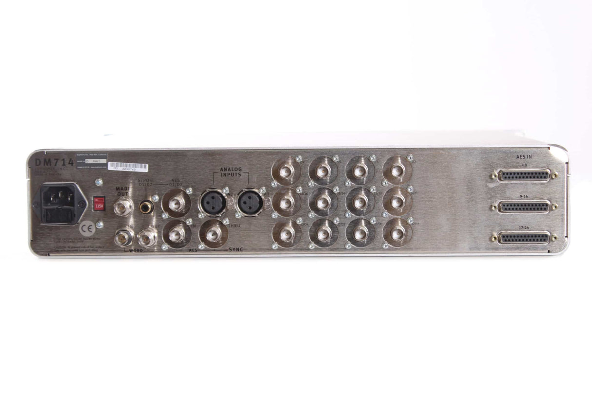Avid DM714 AES/EBU to MADI Converter