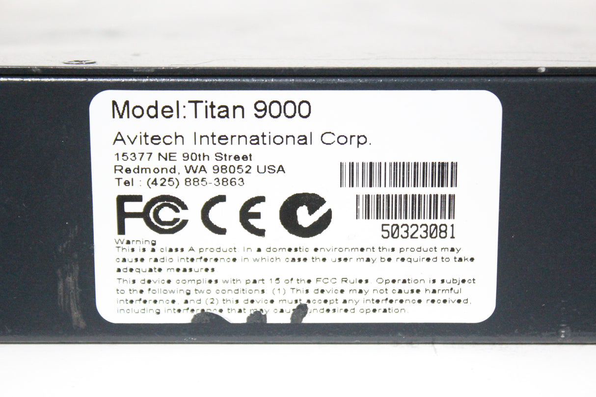Avitech Titan 9000 Modular Multi-Viewer