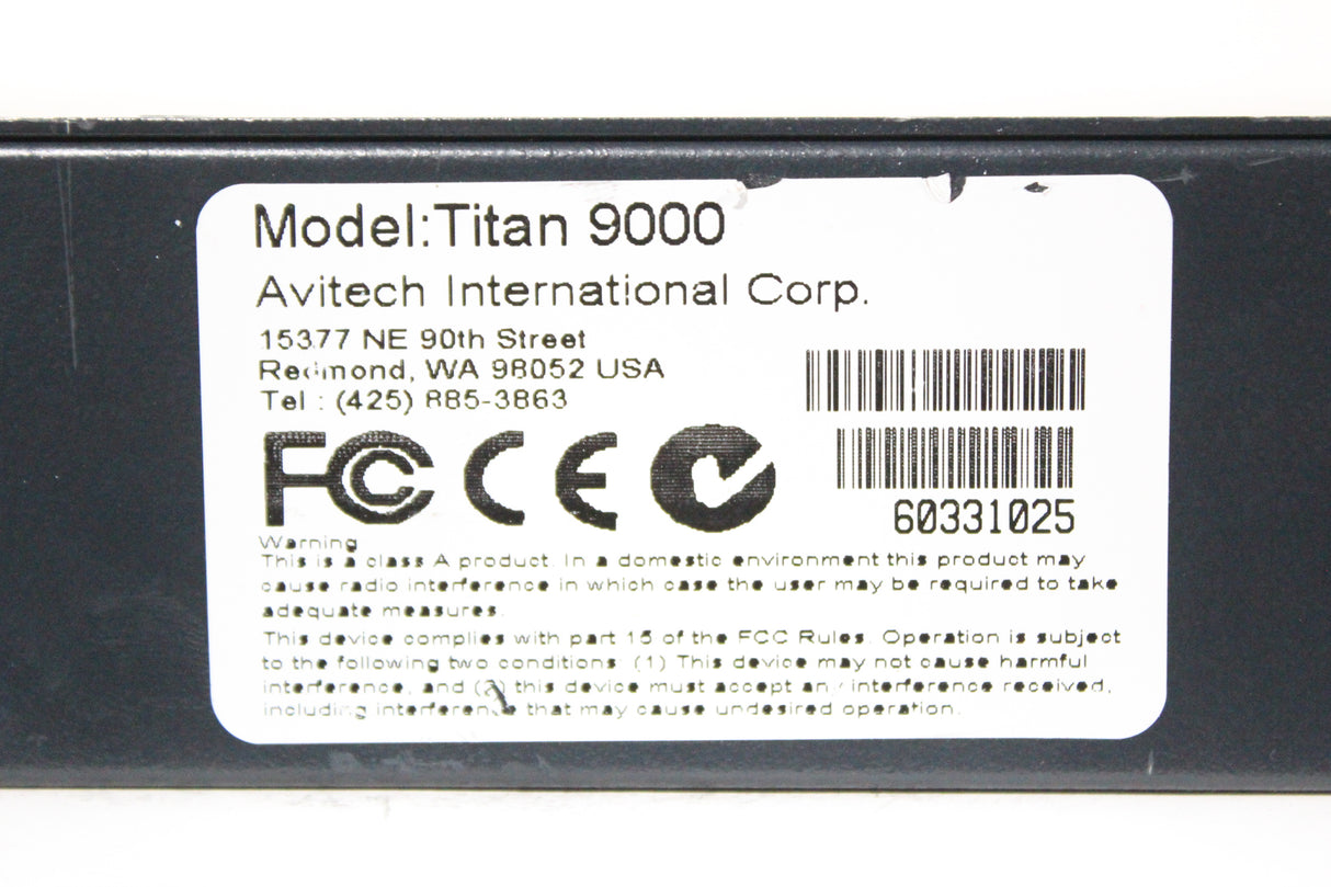 Avitech Titan 9000 Modular Multi-Viewer