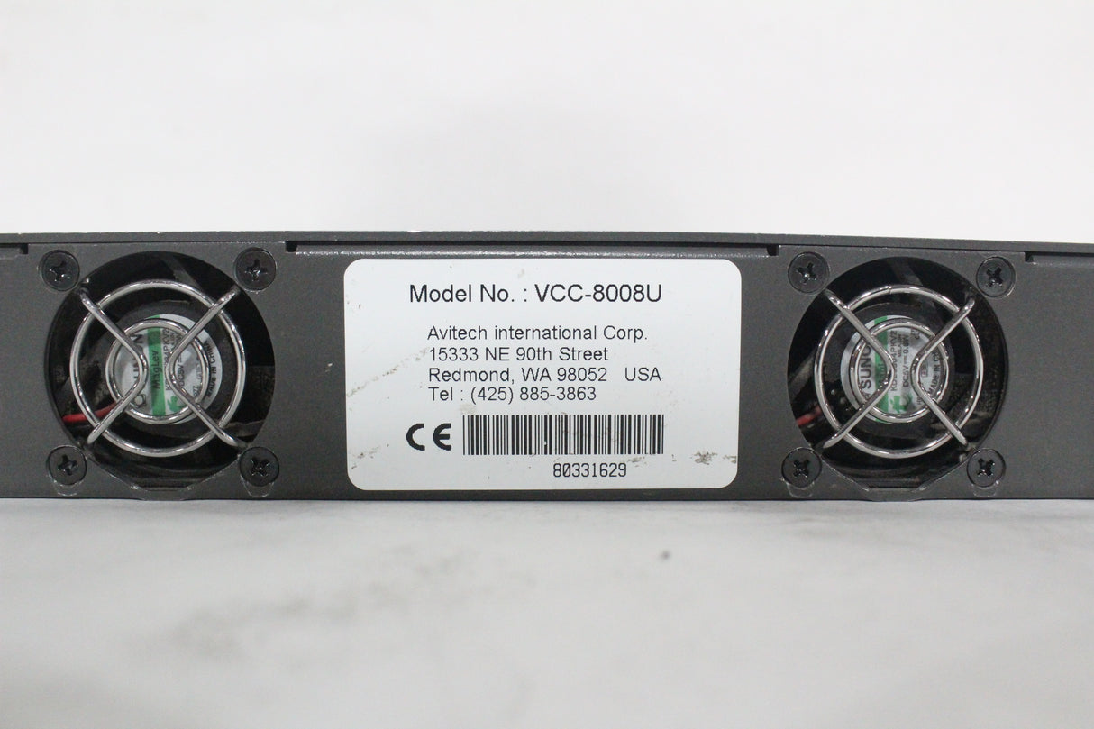Avitech VCC-8008U Multiviewer Video Processor
