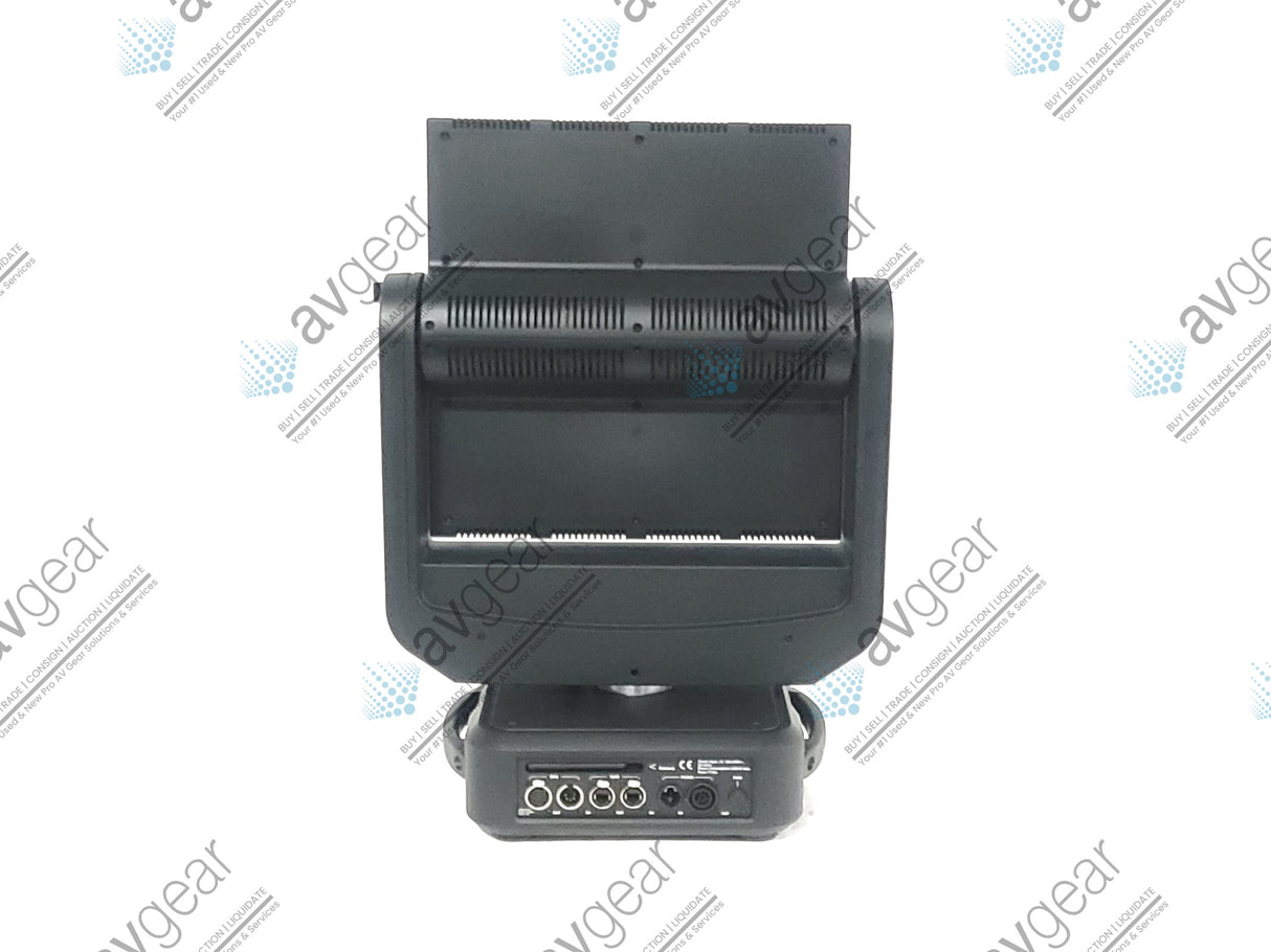 (4) Ayrton Magicburst Moving LED Lights w/ (4) PSU Cables In Wheeled Road Case