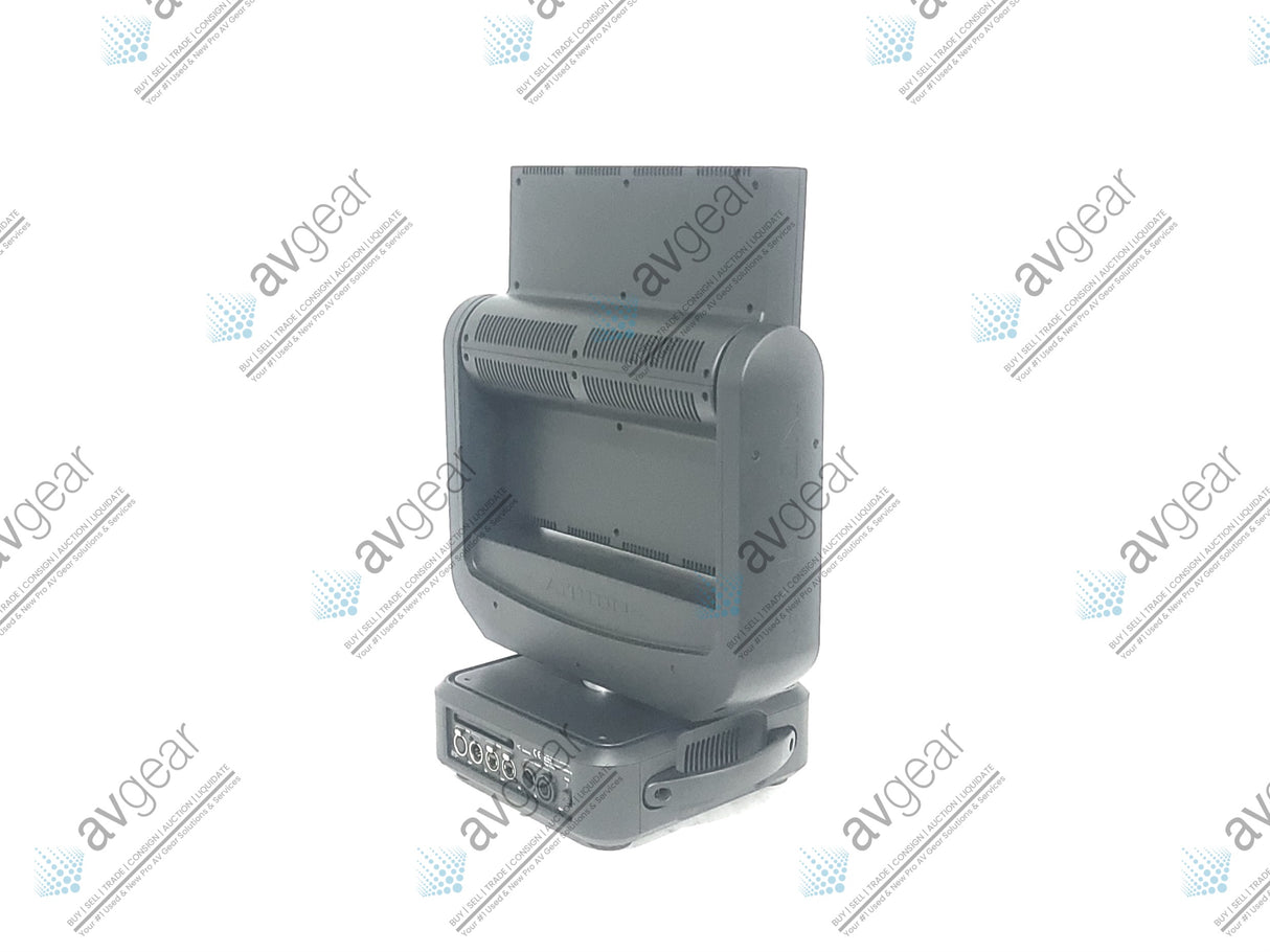 (4) Ayrton Magicburst Moving LED Lights w/ (4) PSU Cables In Wheeled Road Case