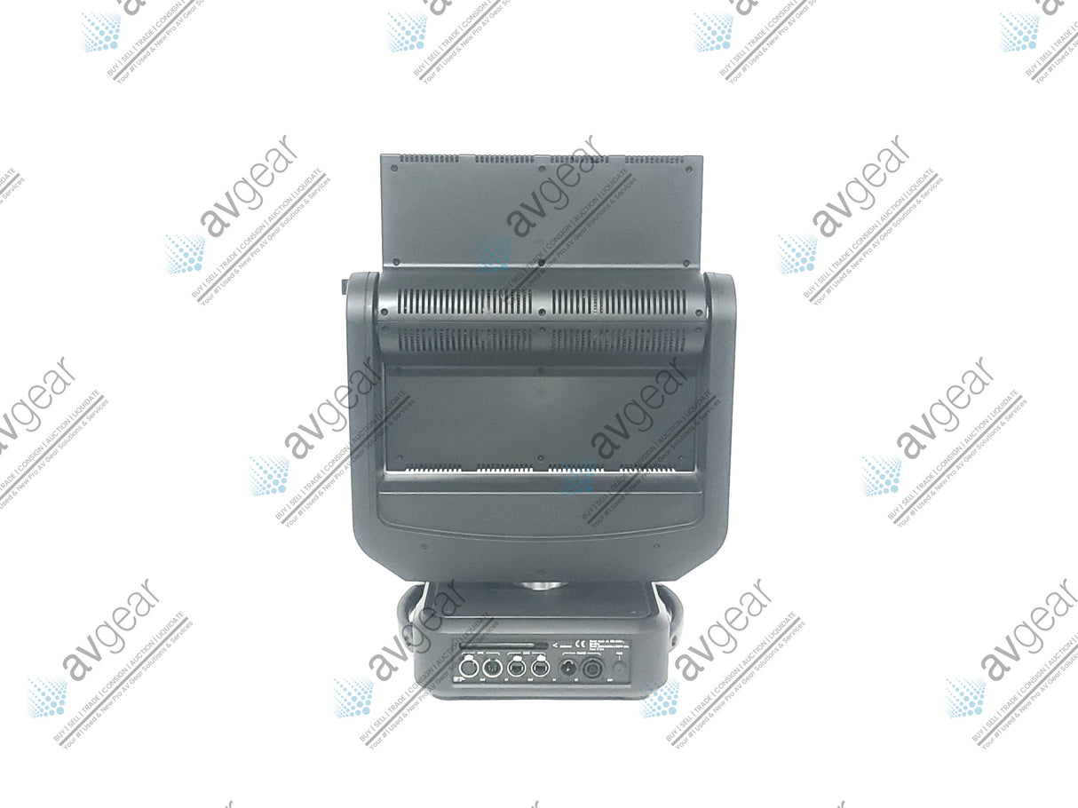 (4) Ayrton Magicburst Moving LED Lights w/ (4) PSU Cables In Wheeled Road Case