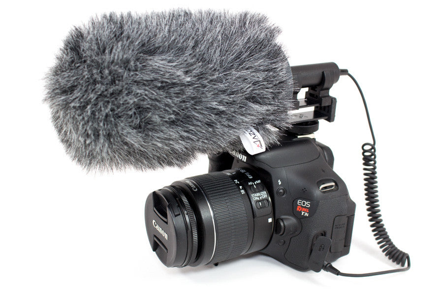 Azden AZDEN-SWS-100 5" Foam/Furry Combo Windshield for Azden Shotguns