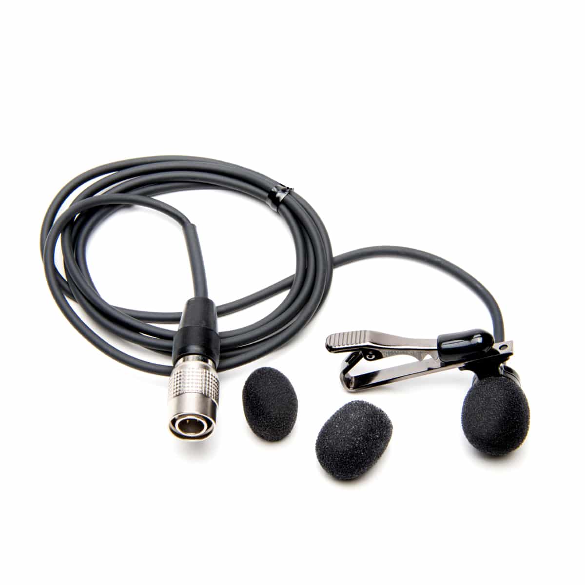 Azden EX-50H Broadcast Lapel Mic w/ Locking 4-Pin Hirose Plug