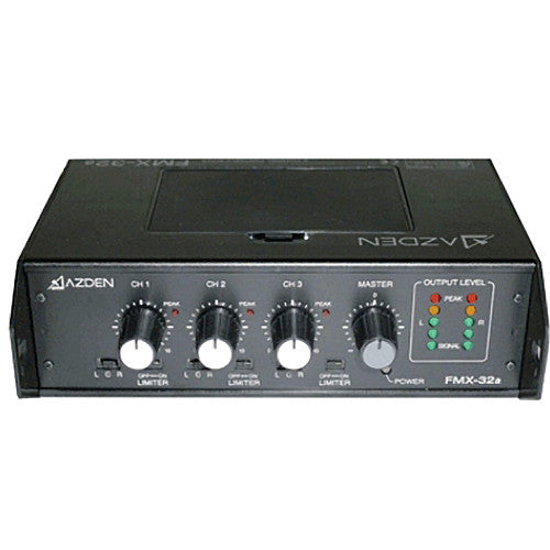 Azden FMX-32a Professional Portable Mixer