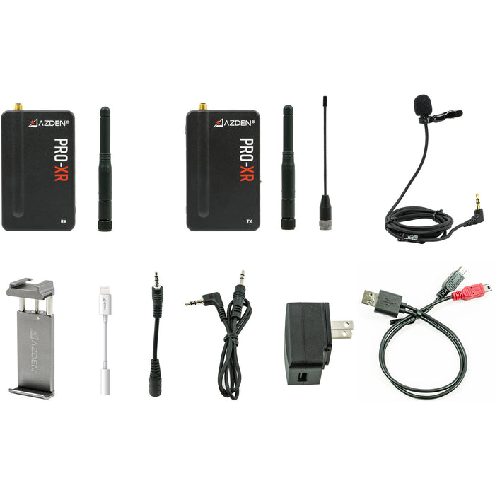 Azden PRO-XR 2.4GHz Digital Wireless Mic System w/ Signal Redundancy