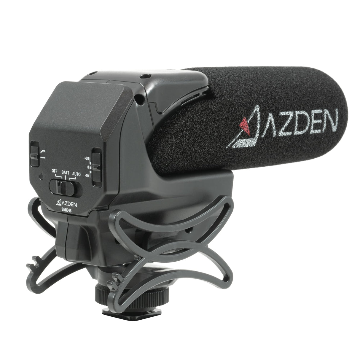 Azden SMX-15 Powered Shotgun Video Microphone w/ +20dB Boost