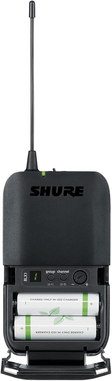 Shure BLX1 - Bodypack Transmitter (H10 Band: 542-572 MHz)
