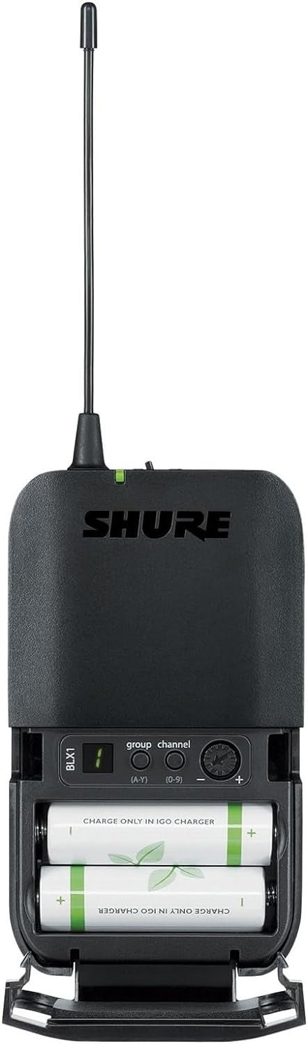 Shure BLX1 Wireless Bodypack Transmitter (H11: 572 to 596 MHz)