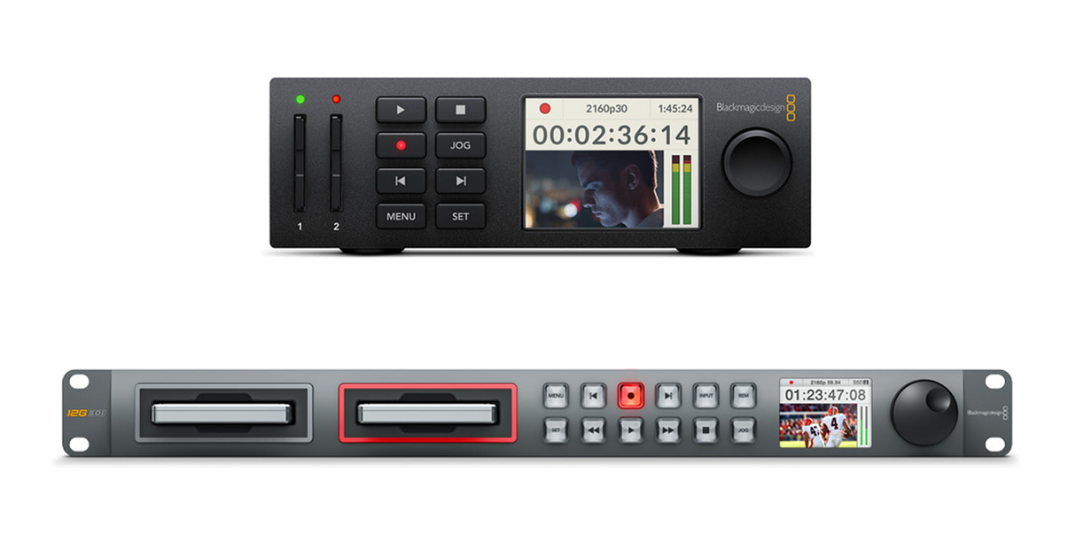 (6) BlackMagic Hyper Decks 12G & Mini