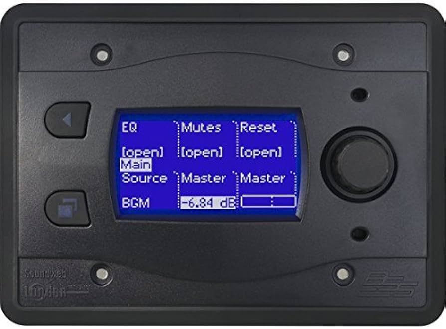 BSS Audio BLU-10 Programmable Touchscreen Controller