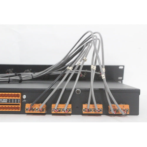 BSS 9008 Networked Signal Processor w/ (8) XLR Output Panel