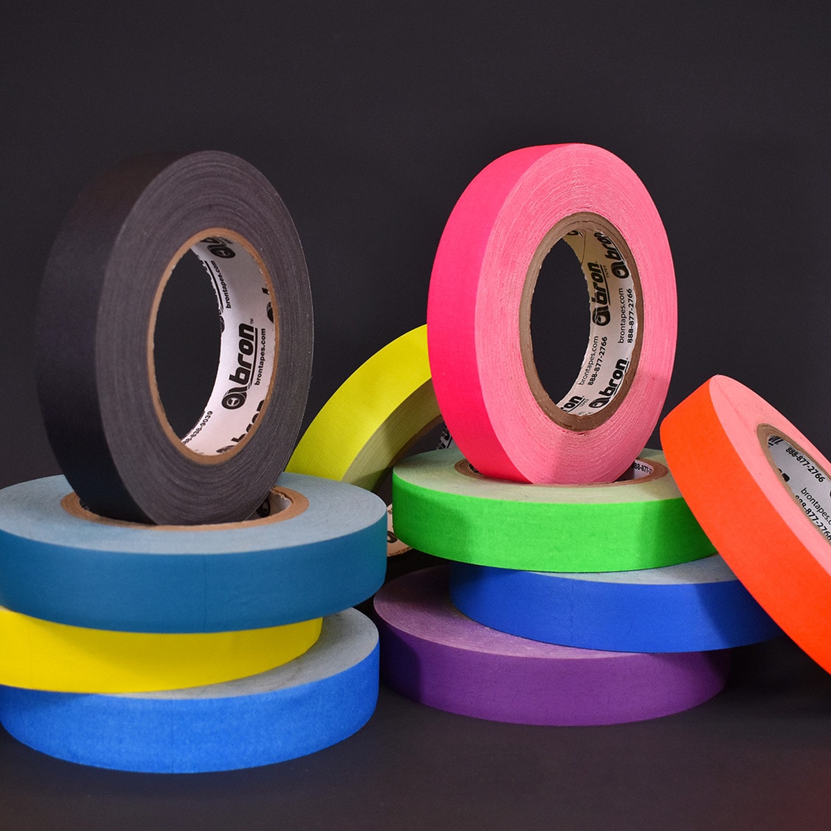 Bron Tapes BT-260 Professional Grade Gaffer’s Tape - Standard Colors
