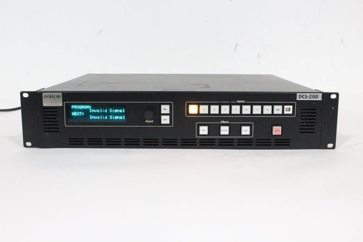 Barco DCS-200 Presentation Switcher (DVI Tested)