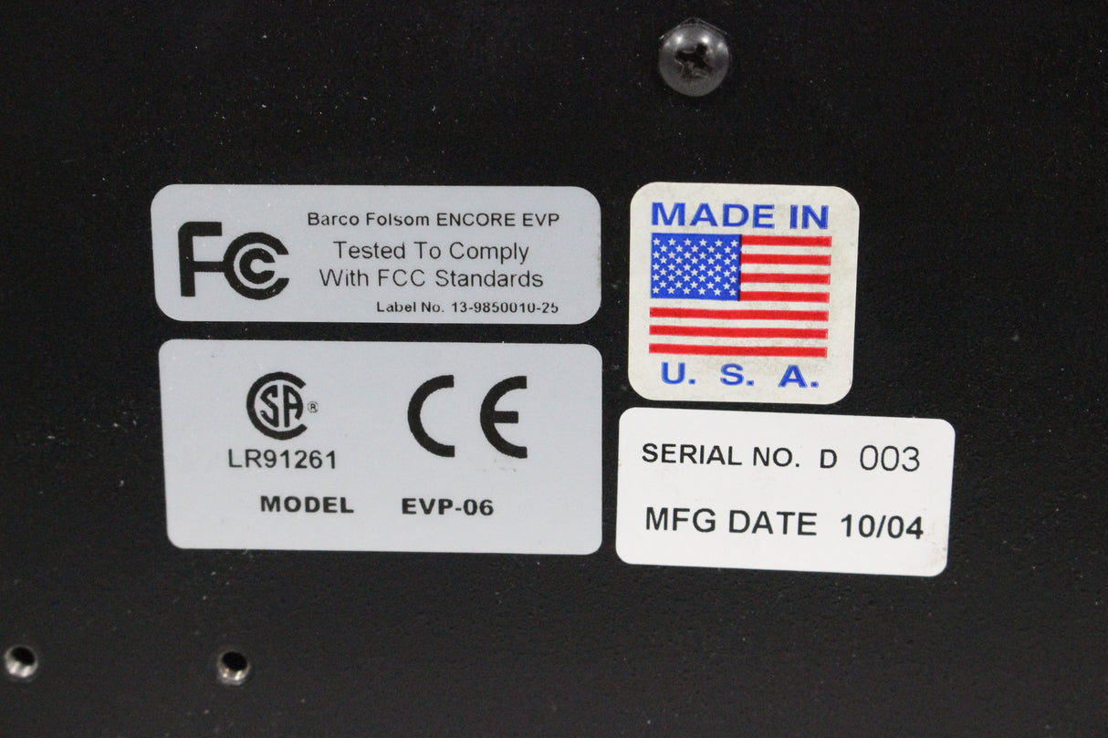 Barco EVP-06 Es Encore 3G Output Video Processor