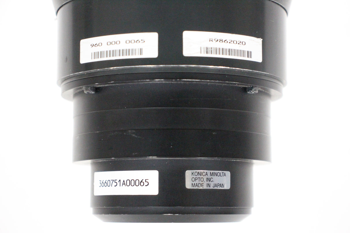 Barco R9862020 HB TLD+ Zoom HD (1.8-2.6):1/ HB TLD+ Zoom SXGA+ (2.0-2.8):1 Projector Lens