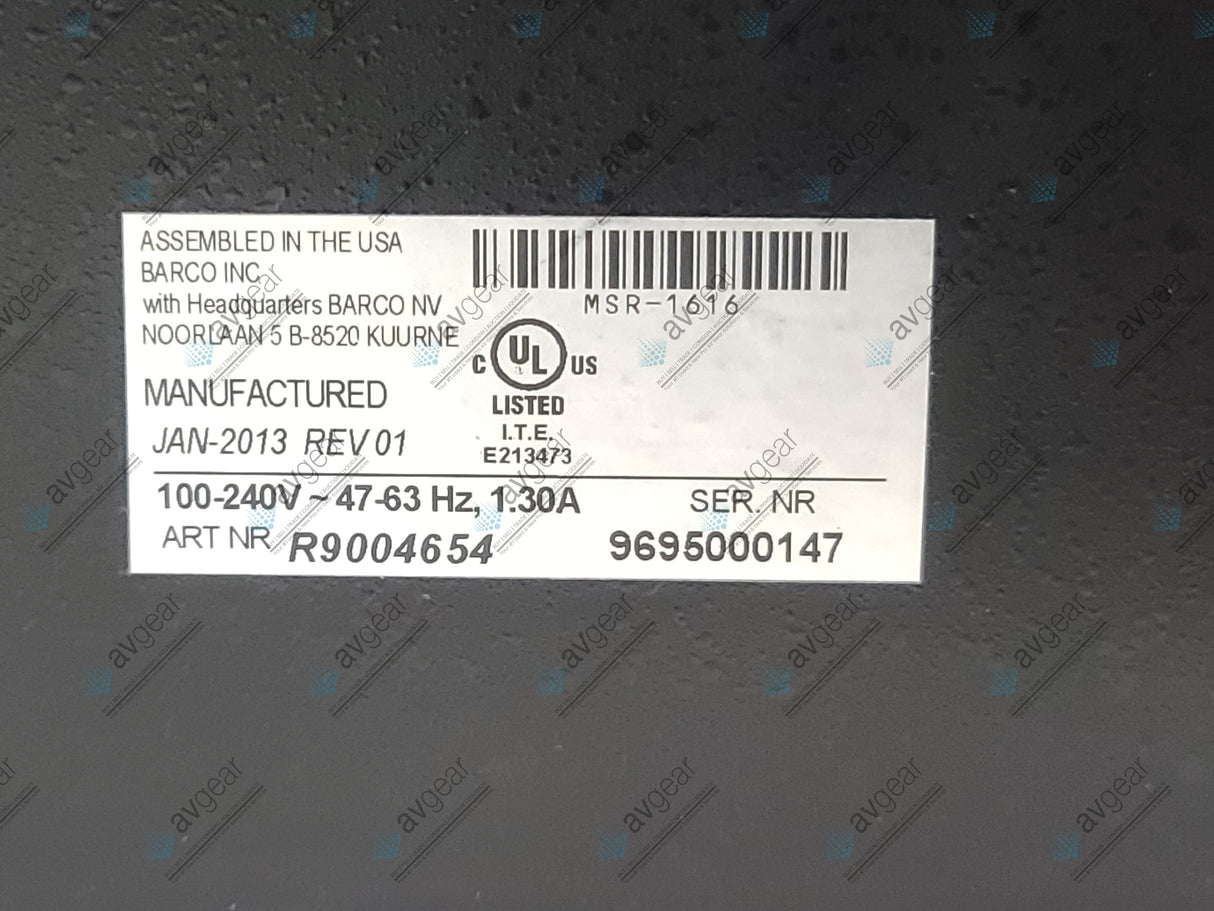 Barco MatrixPRO-II 16x16 RGB Switcher w/ Barco MP3G-3232 Processor Panel