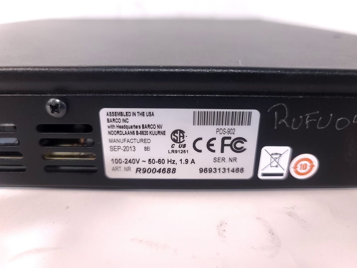 Barco R9004688 PDS-902 Digital Video Switcher in Hard Case