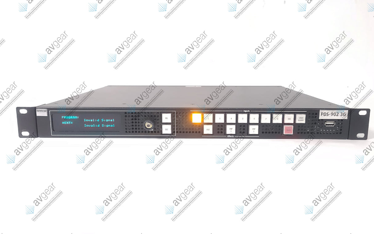 Barco R9004694 PDS-902 3G Digital Switcher in Hard Carry Case