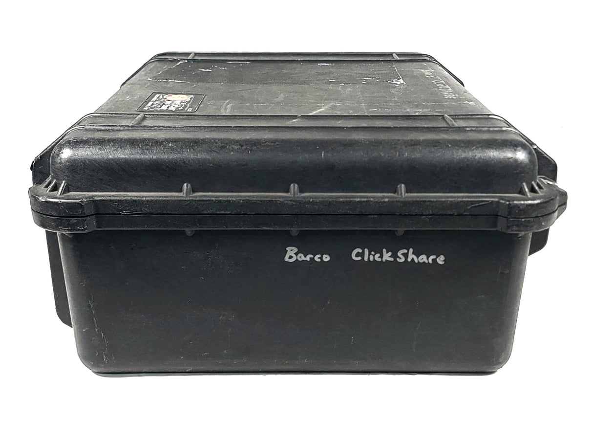 Barco R9861008 Clickshare w/ (4) Barco Clickshare Buttons & Barco Tray Pack in Pelican 1550 Case
