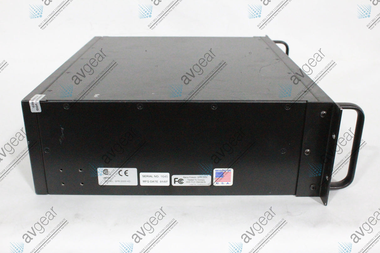 Barco Screen Pro II SPR-2005 HD EOC Video Switcher (Broken Screen)
