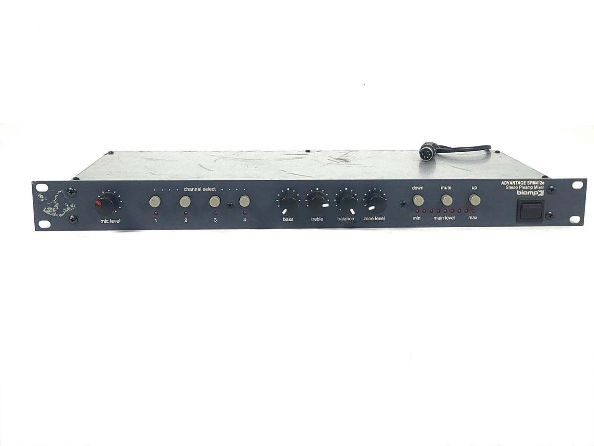 Biamp Advantage SPM412e Stereo Preamp Mixer