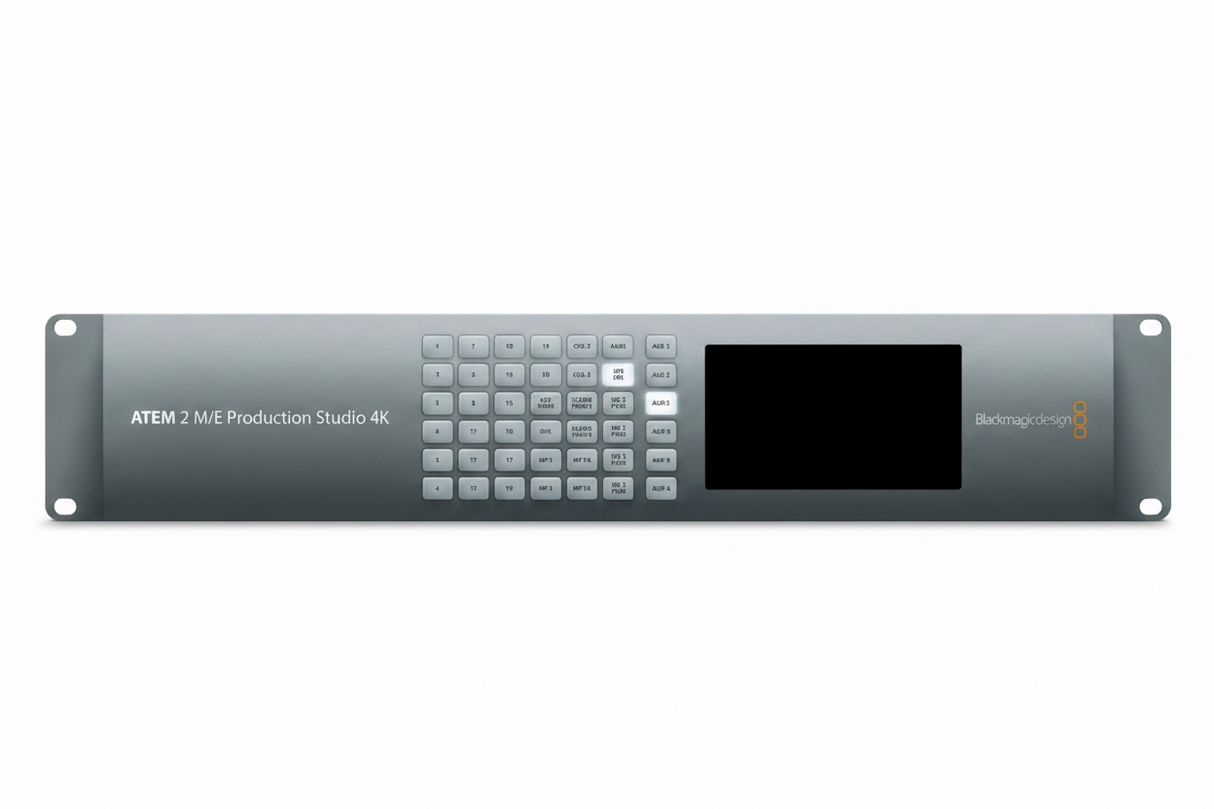 (2) Blackmagic SWATEMPSW2ME4K ATEM 2 M/E Production Studio 4K