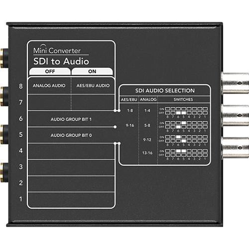 Blackmagic Design BMD-CONVMCSAUD Mini Converter - SDI to Audio