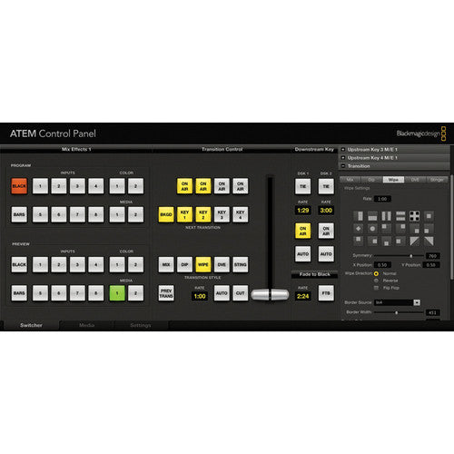 Blackmagic Design BMD-SWPANEL2ME ATEM 2 M/E Broadcast Panel