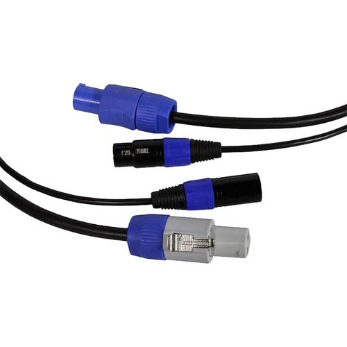 Blizzard 3-Pin DMX + powerCON® Compatible Combo Cable