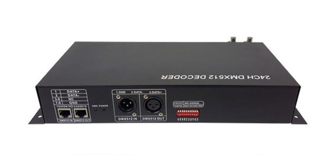 Blizzard Komply DMX-24 3-Channel (RGB) DMX Decoder, 8x12V Outputs