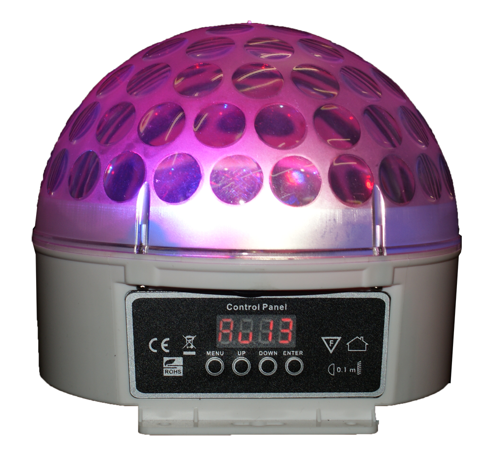 Blizzard Snowball RGBW LED Mirror Ball Effect Light