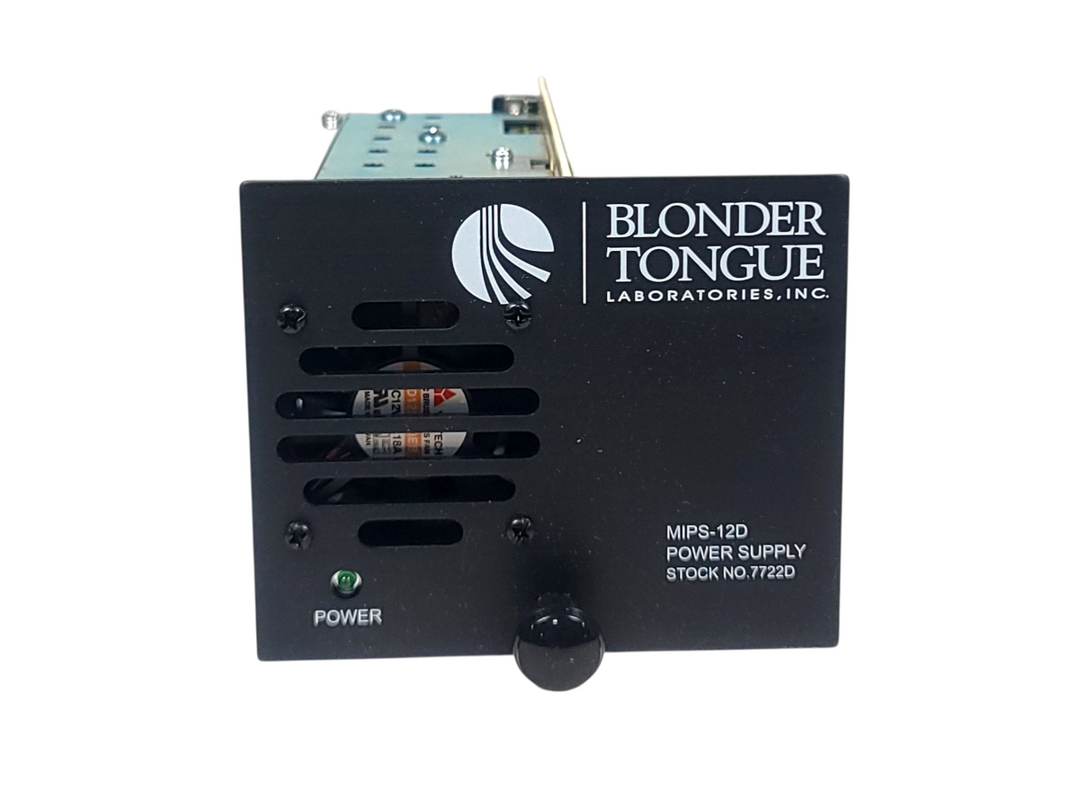 Blonder Tongue Laboratories MIPS-12D Audio/VIdeo Modulator Power Supply in Original Box