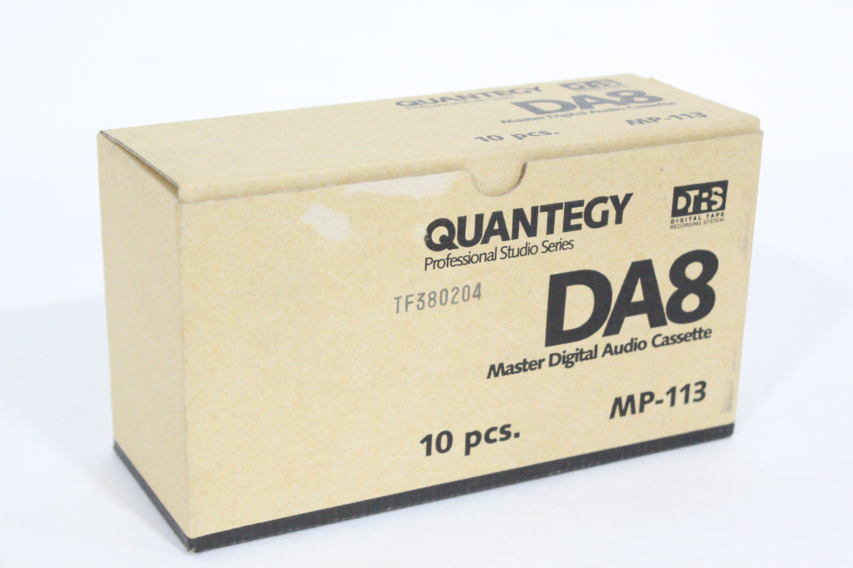 (9) Quantegy DA8 Master Digital Audio Cassette MP-113 (NEW)