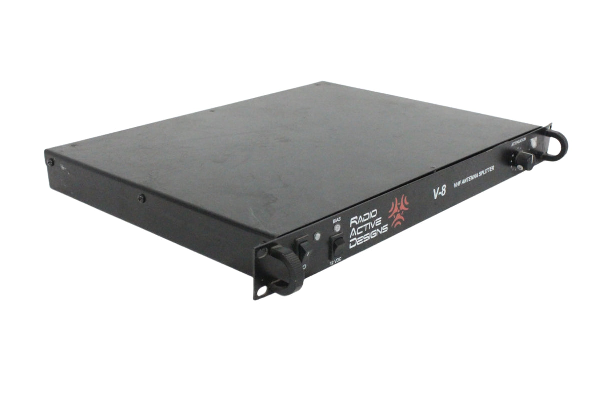 Radio Active Designs V-8 1-In/4-Out VHF Antenna Receiver Splitter/BNC