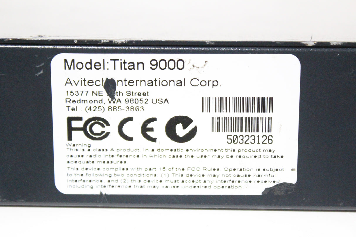 Avitech Titan 9000 Modular Multi-Viewer