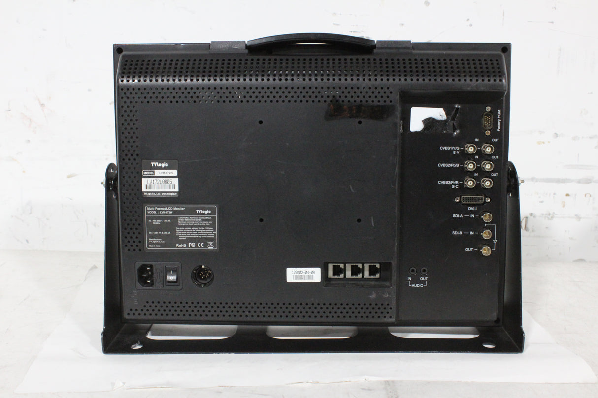 TVLogic LVM-172W 17'' LCD Multi Format Monitor (Broken Stand)