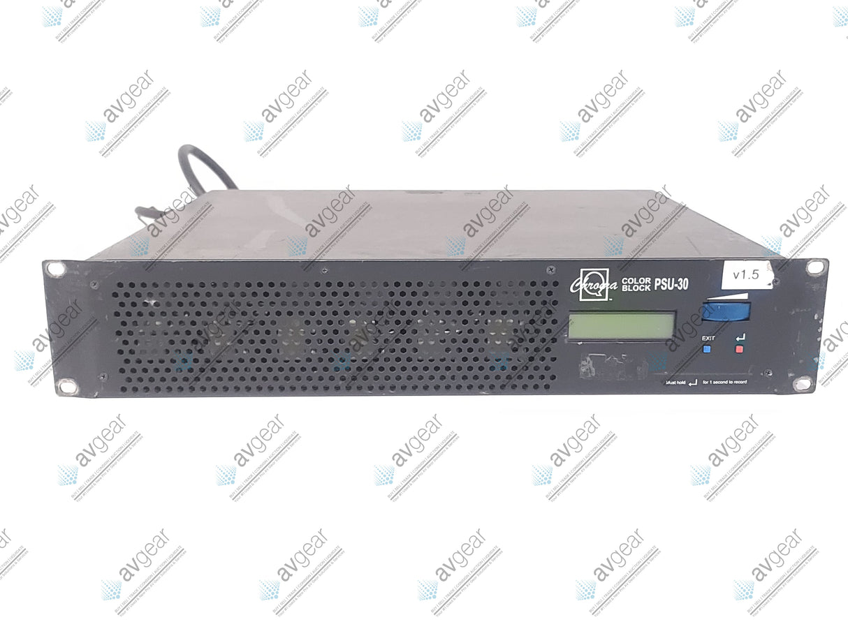 Chroma-Q CBPSU-30 Color Block 2RU Rack-Mountable Power Supply