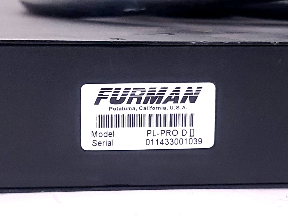 Furman PL-Pro D Series II Power Conditioner