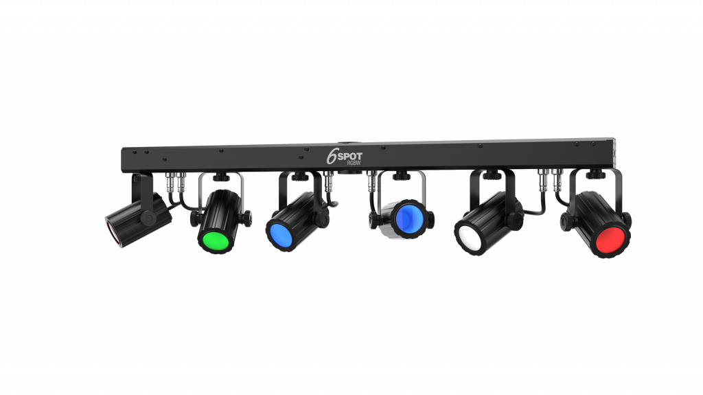 CHAUVET DJ 6Spot RGBW Complete Pack-N-Go Lighting Solution