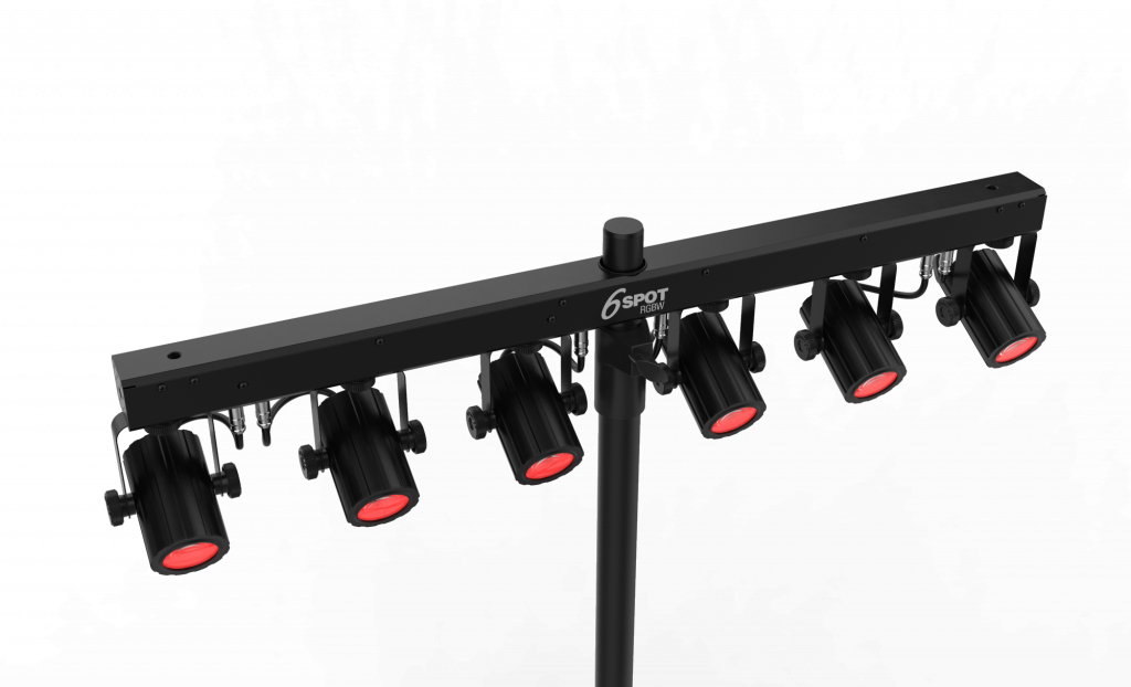 CHAUVET DJ 6Spot RGBW Complete Pack-N-Go Lighting Solution