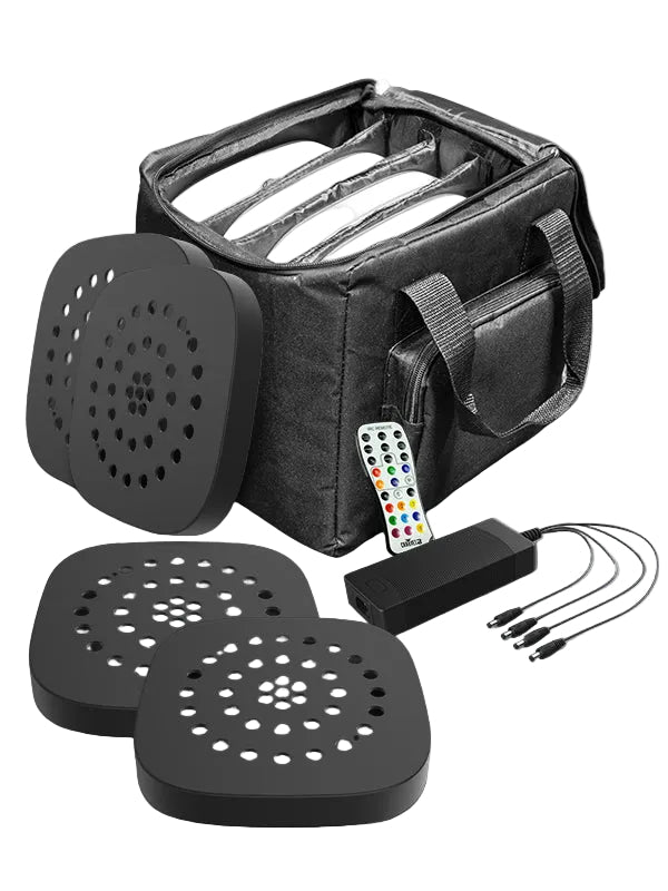 CHAUVET DJ Freedom Centerpiece 100% TRUE Wireless Uplight System (4-Pack)