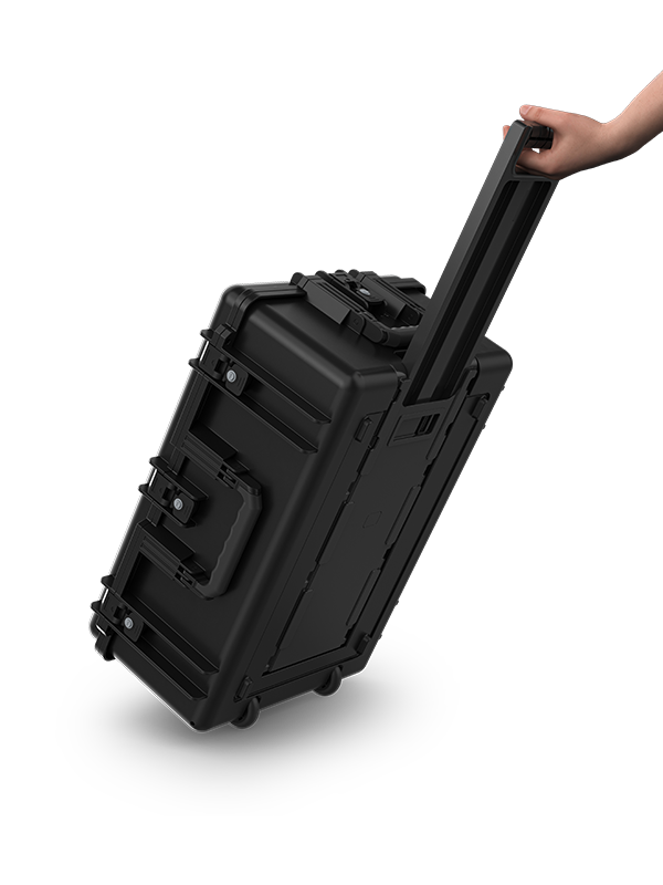 CHAUVET DJ Freedom Charge 8P Pelican-Style Charging Transport Case for Freedom Par Q9 and H9 IP (Black)