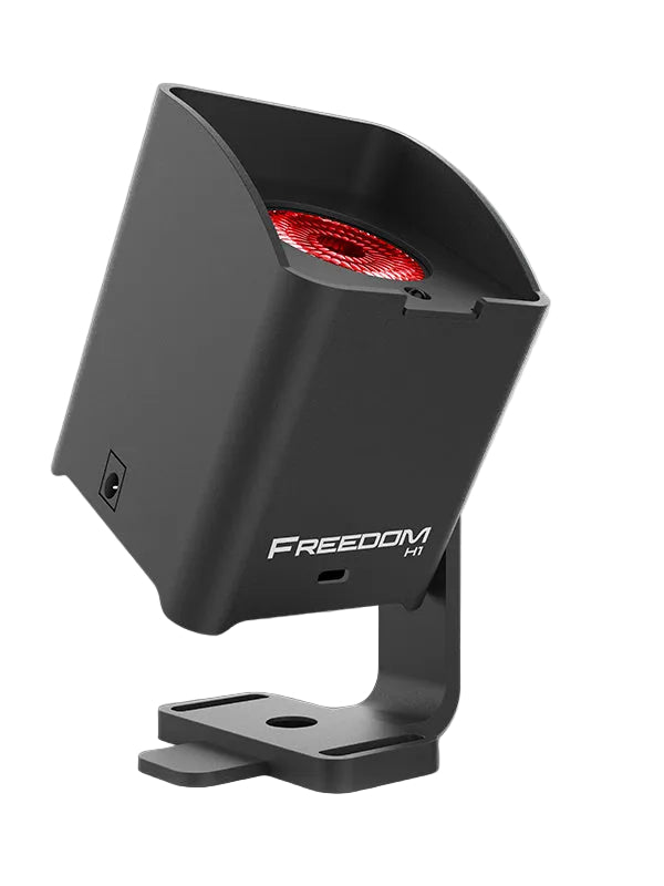 CHAUVET DJ Freedom H1 Battery-Powered Wireless LED Wash Light System (4 Fixtures, Black Housing)