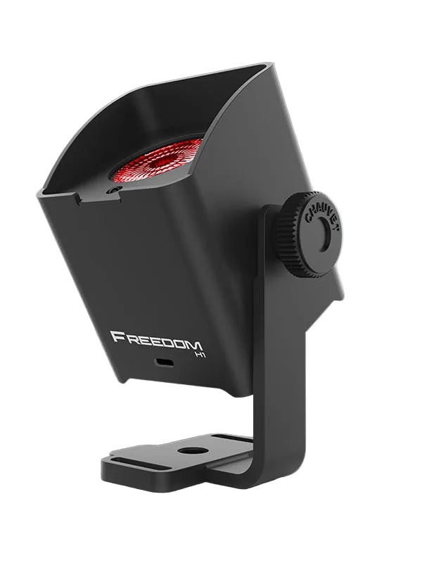 CHAUVET DJ Freedom H1 Battery-Powered Wireless LED Wash Light System (4 Fixtures, Black Housing)
