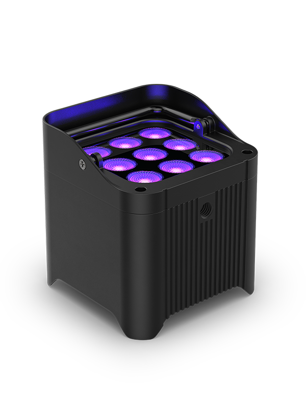 CHAUVET DJ Freedom Par H9 IP Weather-Resistant Battery-Powered RGBAW+UV LED PAR with Wireless DMX