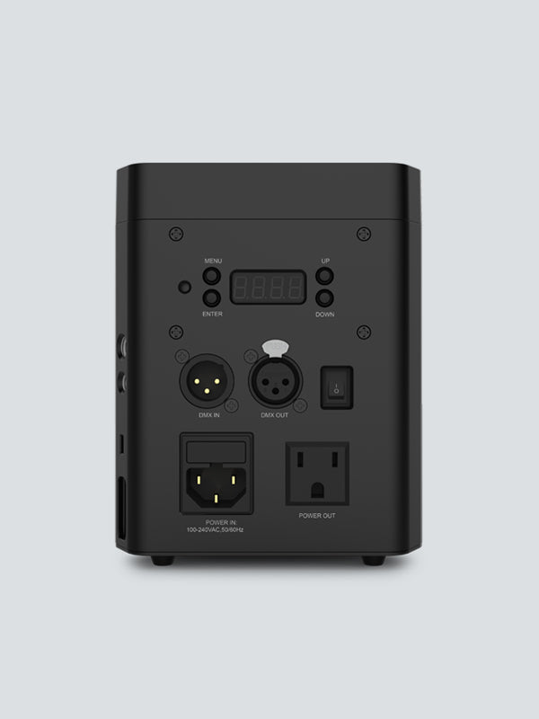 CHAUVET DJ Freedom Wedge Quad Battery-Powered Triangularly-Shaped RGBA LED Wash Light with D-Fi Wireless DMX