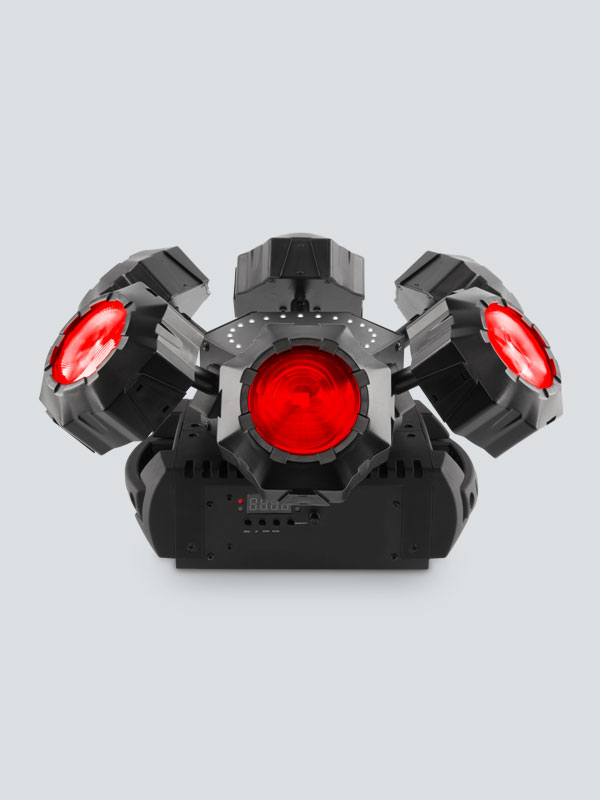 CHAUVET DJ Helicopter Q6 - Rotating Multi-Effects Light with Laser (RGBW)