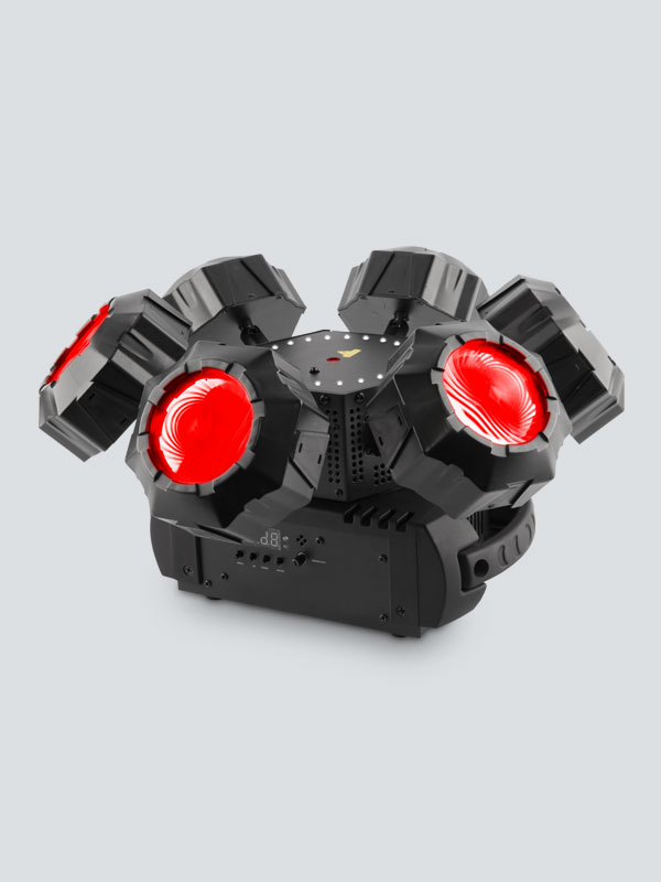 CHAUVET DJ Helicopter Q6 - Rotating Multi-Effects Light with Laser (RGBW)